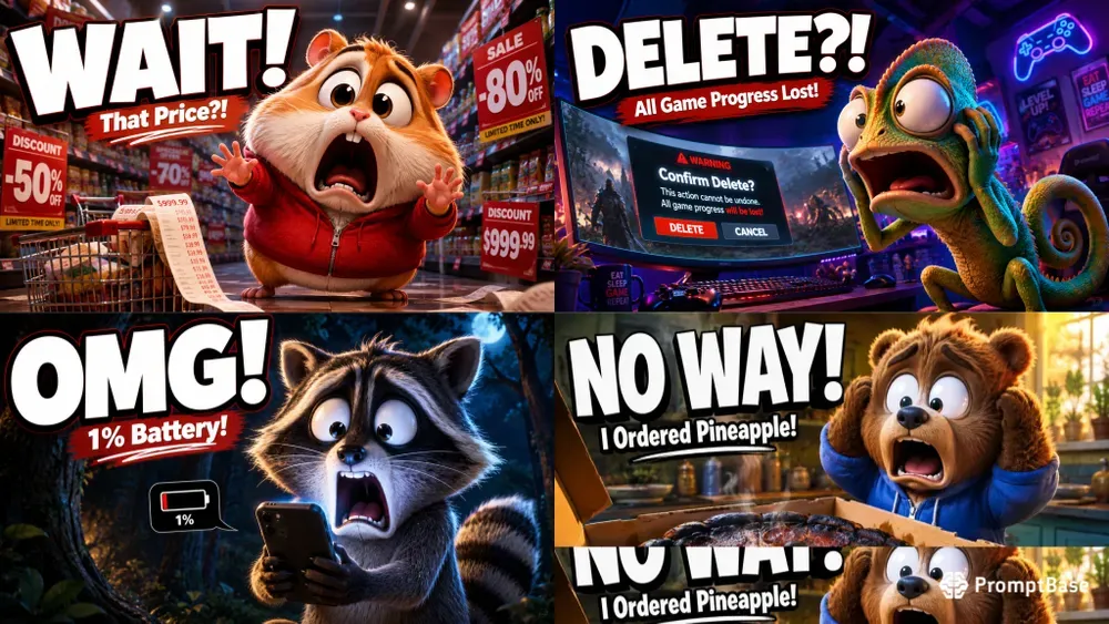 The Ultimate Social Media Clickbait Avatars