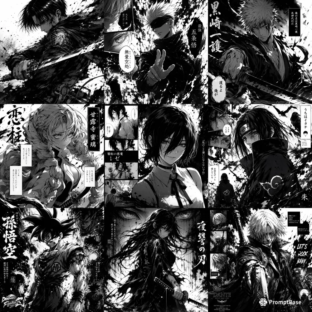 Manga Character Generator Anime Panels