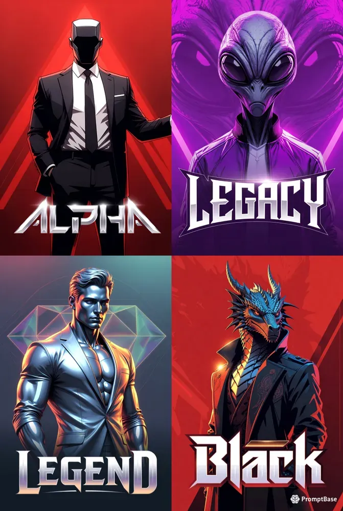 Luxury Mascot Poster Generator