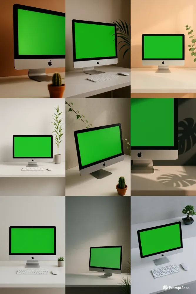 Imac Studio Mockup Bundles 34