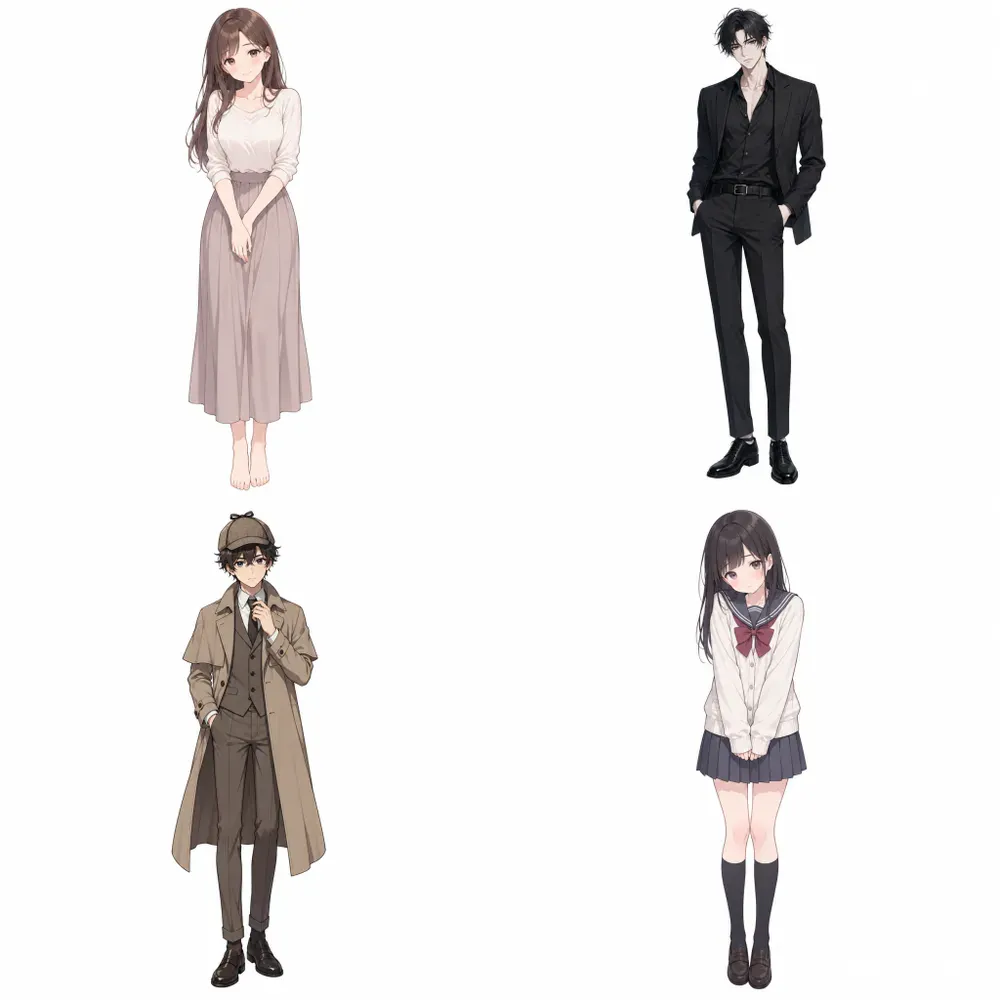 Aesthetic Anime Character Generator