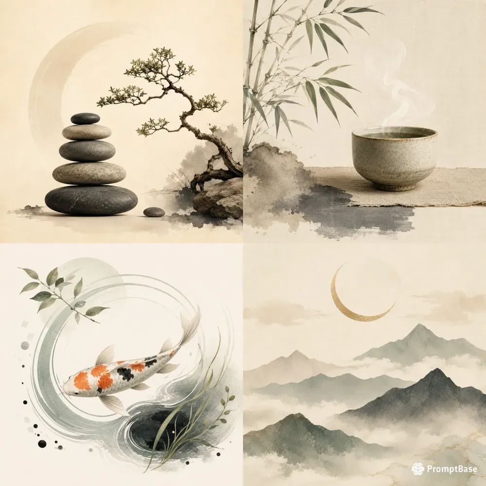 Zen Minimal Art Collections