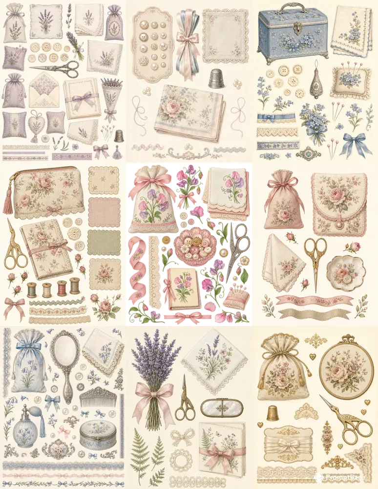 Romantic Sewing Assets