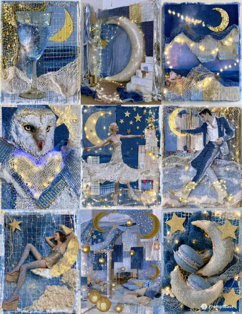 Celestial Party Junk Journals