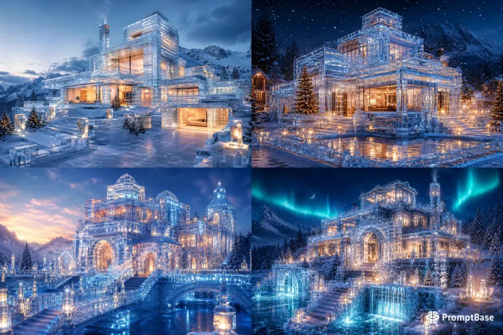 Ice Architecture Fantasies