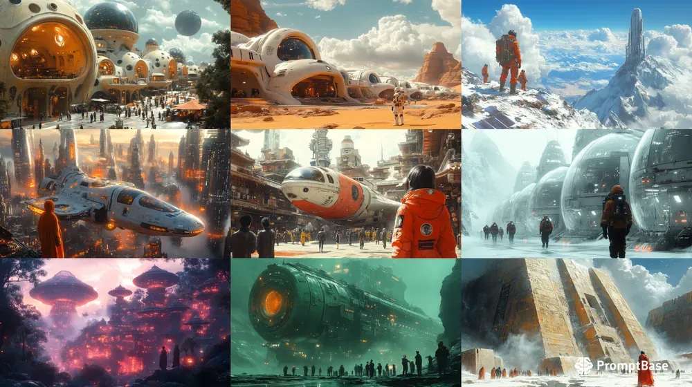 Alien Encounters A Visual Journey