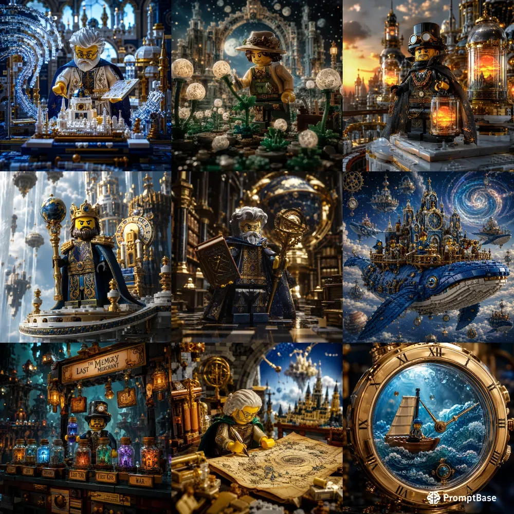 Surreal Lego Legends Beyond Reality Art