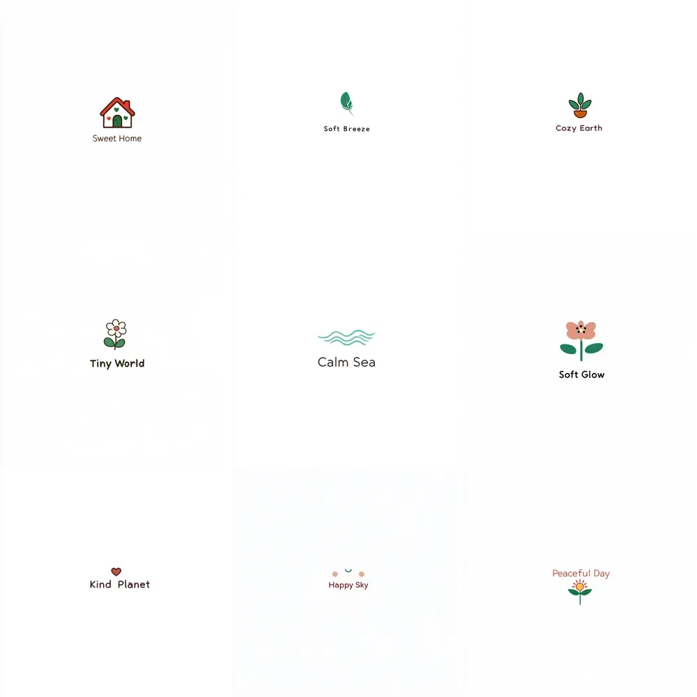 Gentle Minimalist Logo Designs