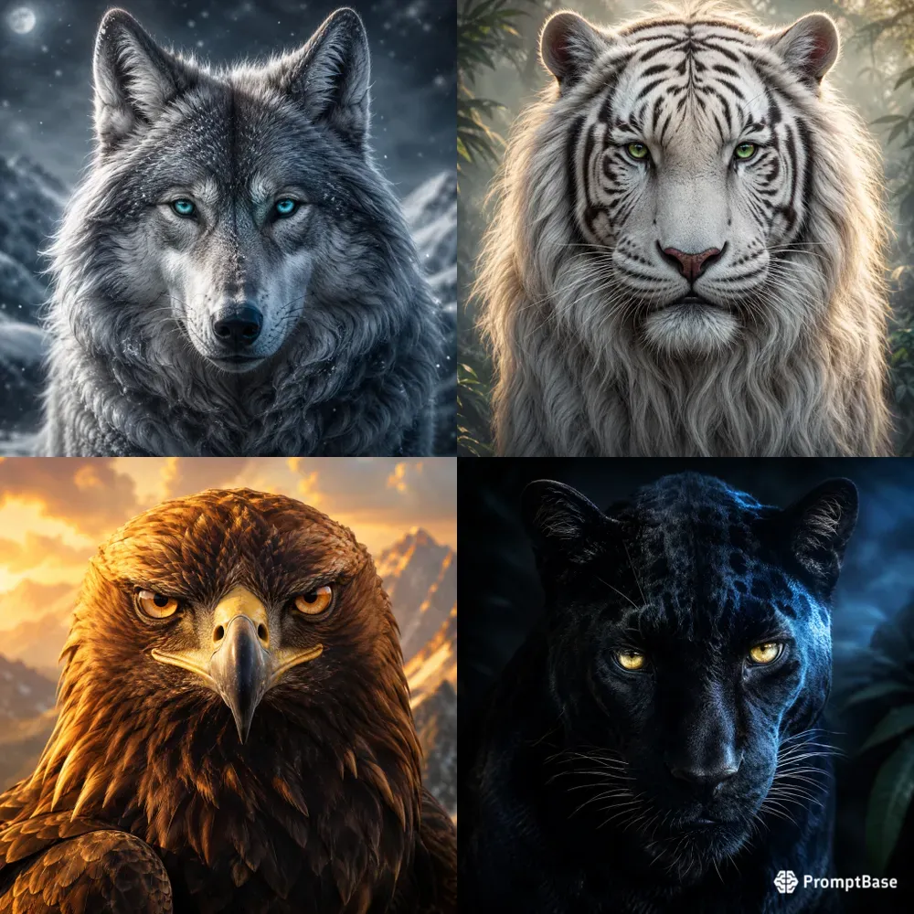 Mystical Animal Portraits