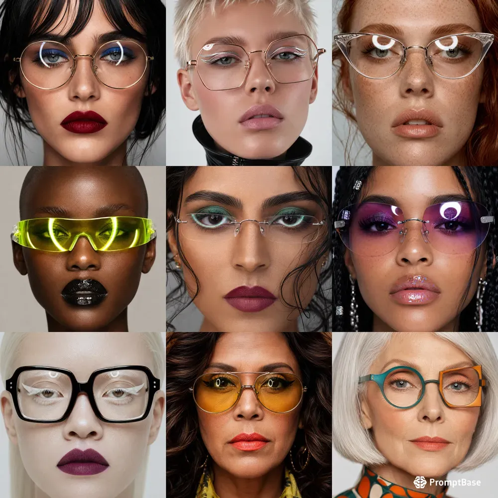 High Fashion Eyewear Portraits