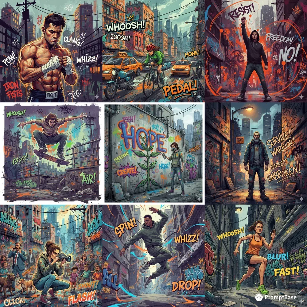 Urban Neoexpressionism Action Art