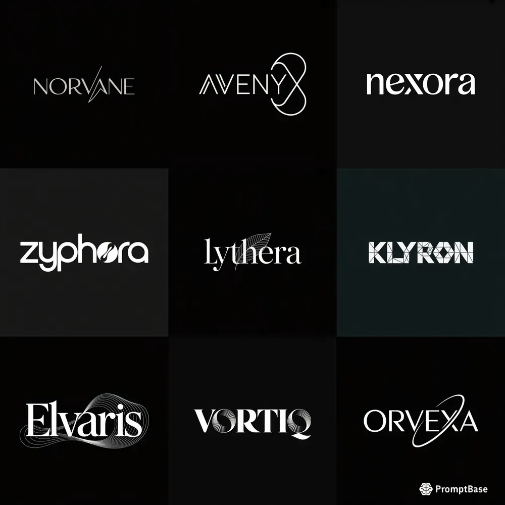 Luxury Flat Logos