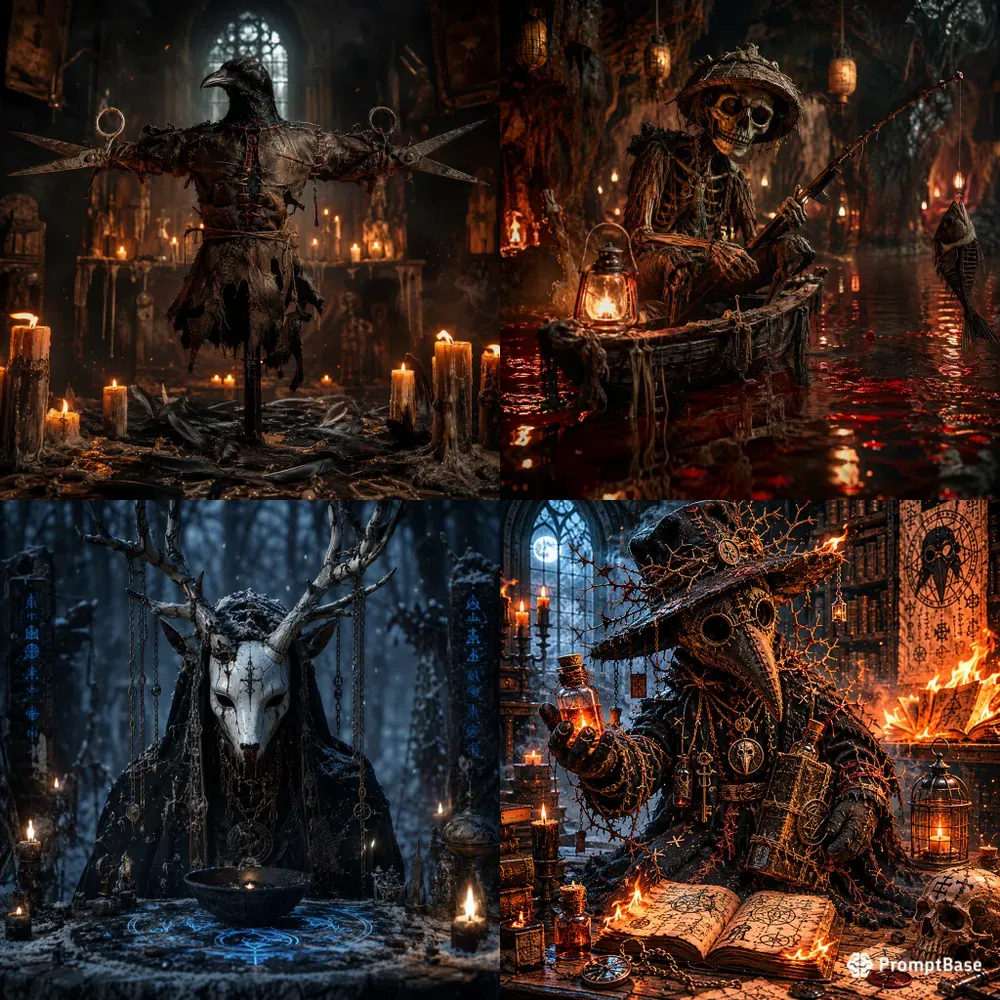 Cursed Ritual Horror Packs