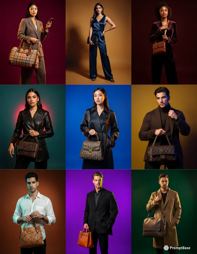 Designer Luxury Handbag Editorials