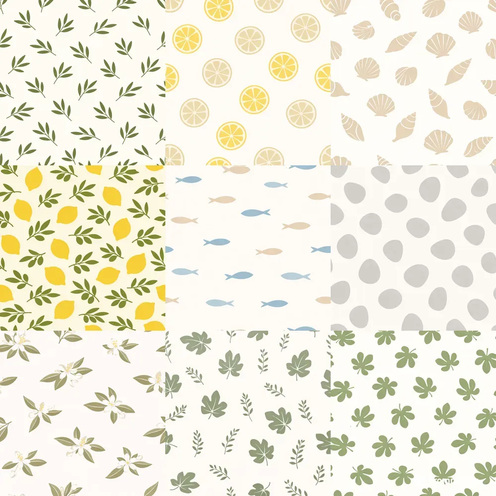 Mediterranean Minimal Patterns