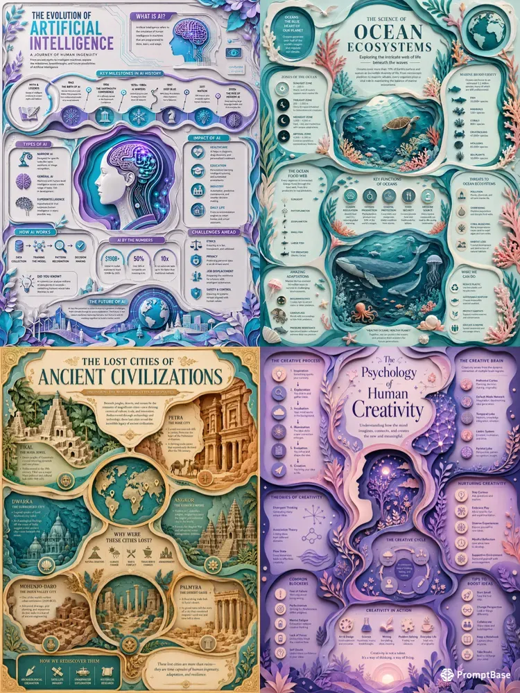 Layered Learning Infographics