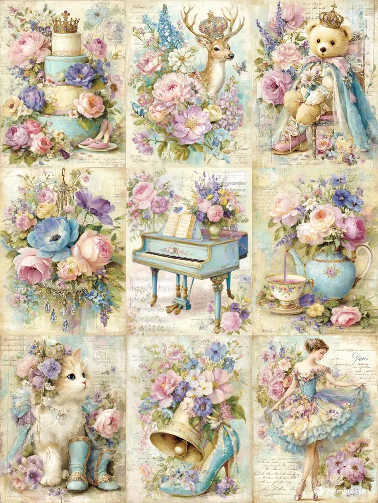 Royal Garden Fantasy Junk Journals
