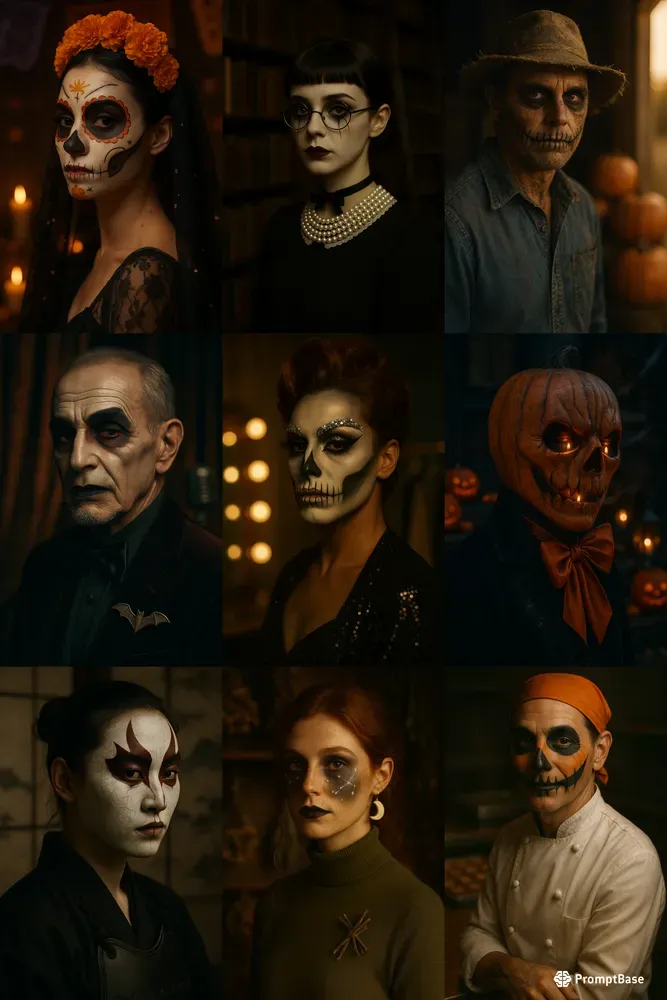 Halloween Cinematic Fine Art Portraits