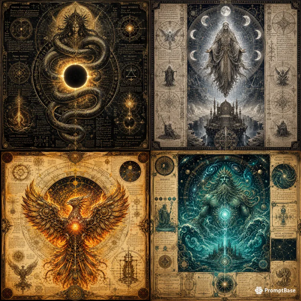 Celestial Codex Fantasy Art
