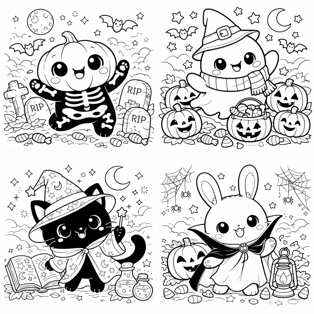 Spooky Cute Halloween Packs