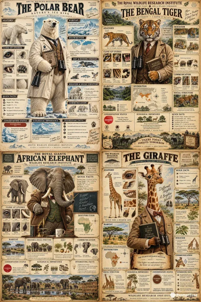 Wildlife Research Infographics