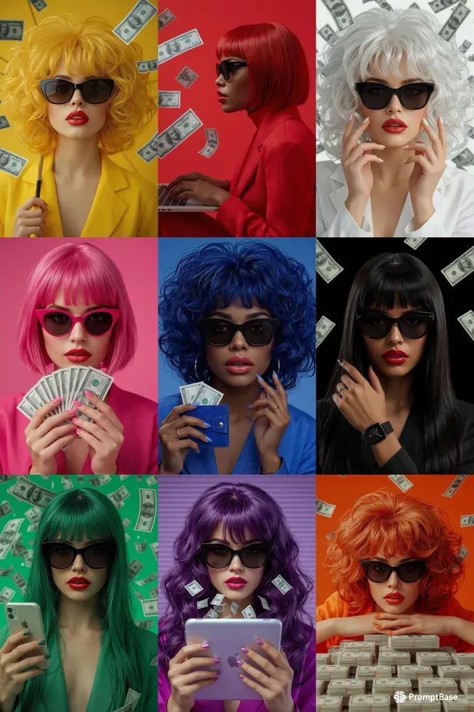 Success Women Money Ads Infinite Images