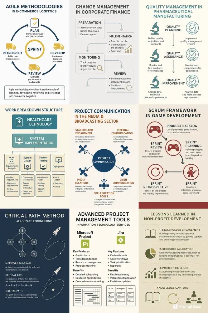 Advanced Project Management Infographics