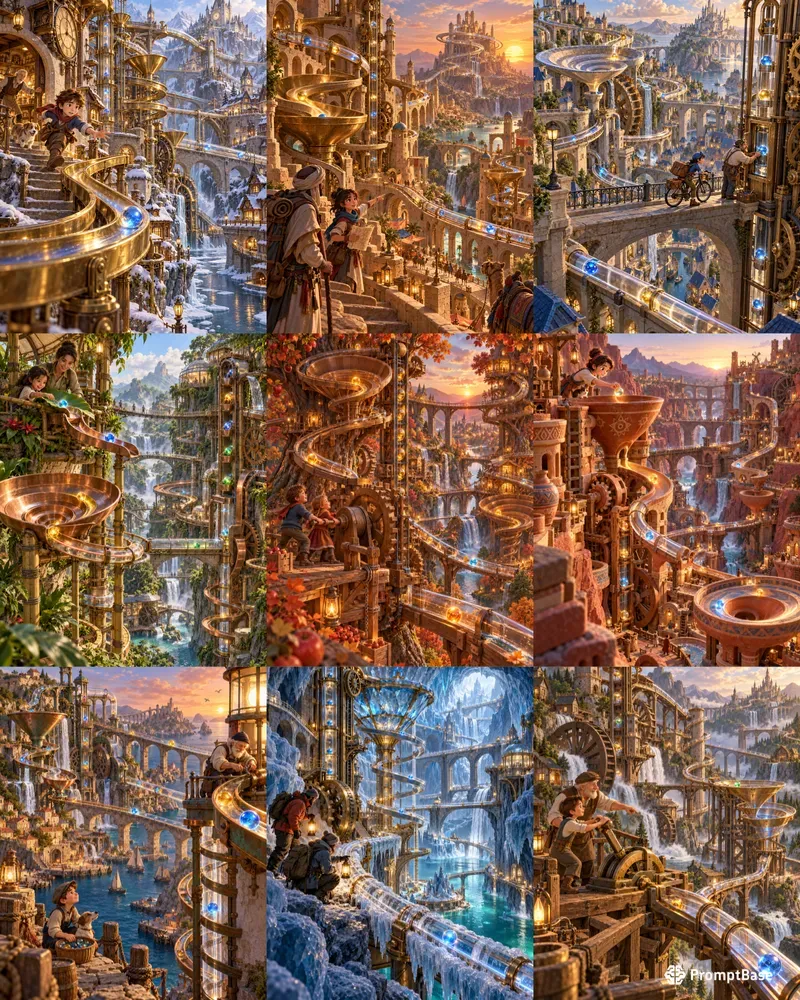 Giant Marble Machine Worlds