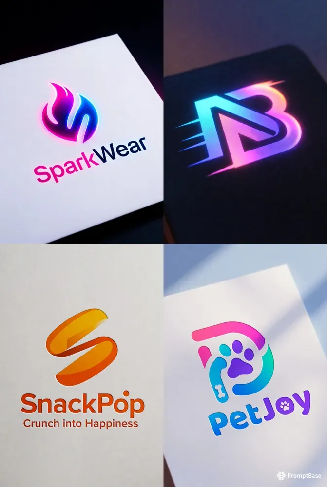 Vibrant Startup Logo Generator