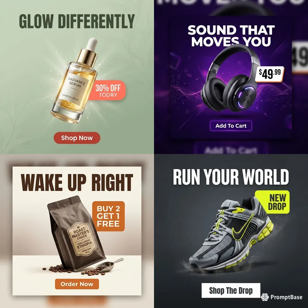 Product Showcase Ad Cards