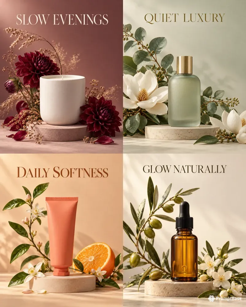 Botanical Product Ad Posters