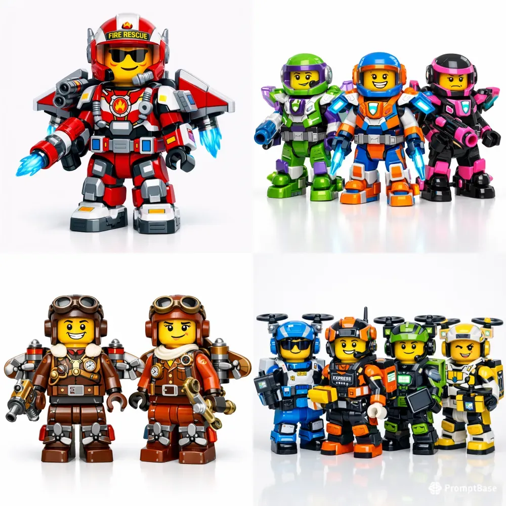 Lego Airborne Heroes