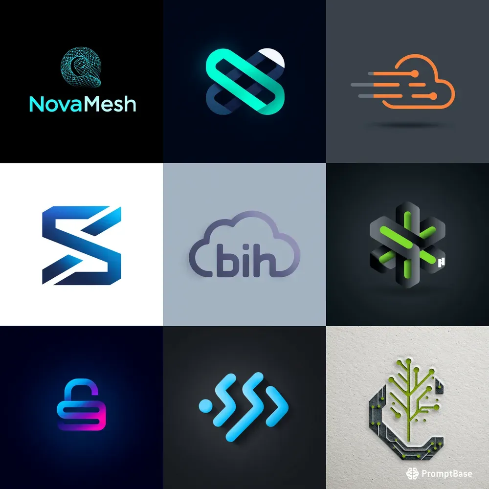 Ultramodern Tech Logo Kits Mj V7