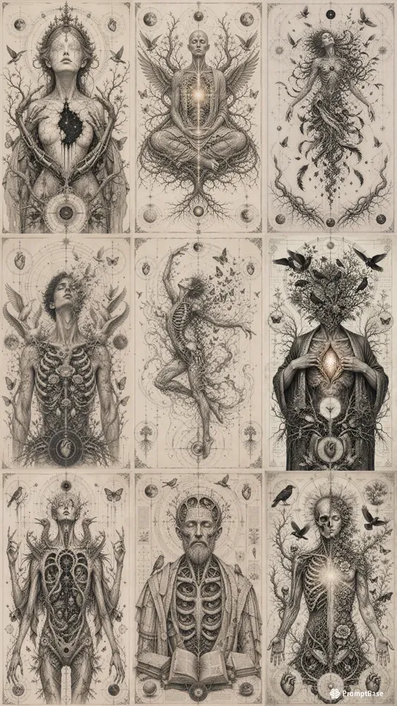Ethereal Ink Divinities