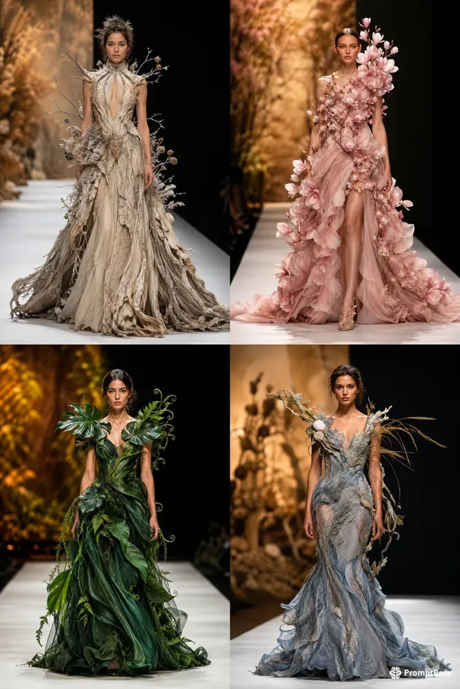 Nature Reborn Avantgarde Couture