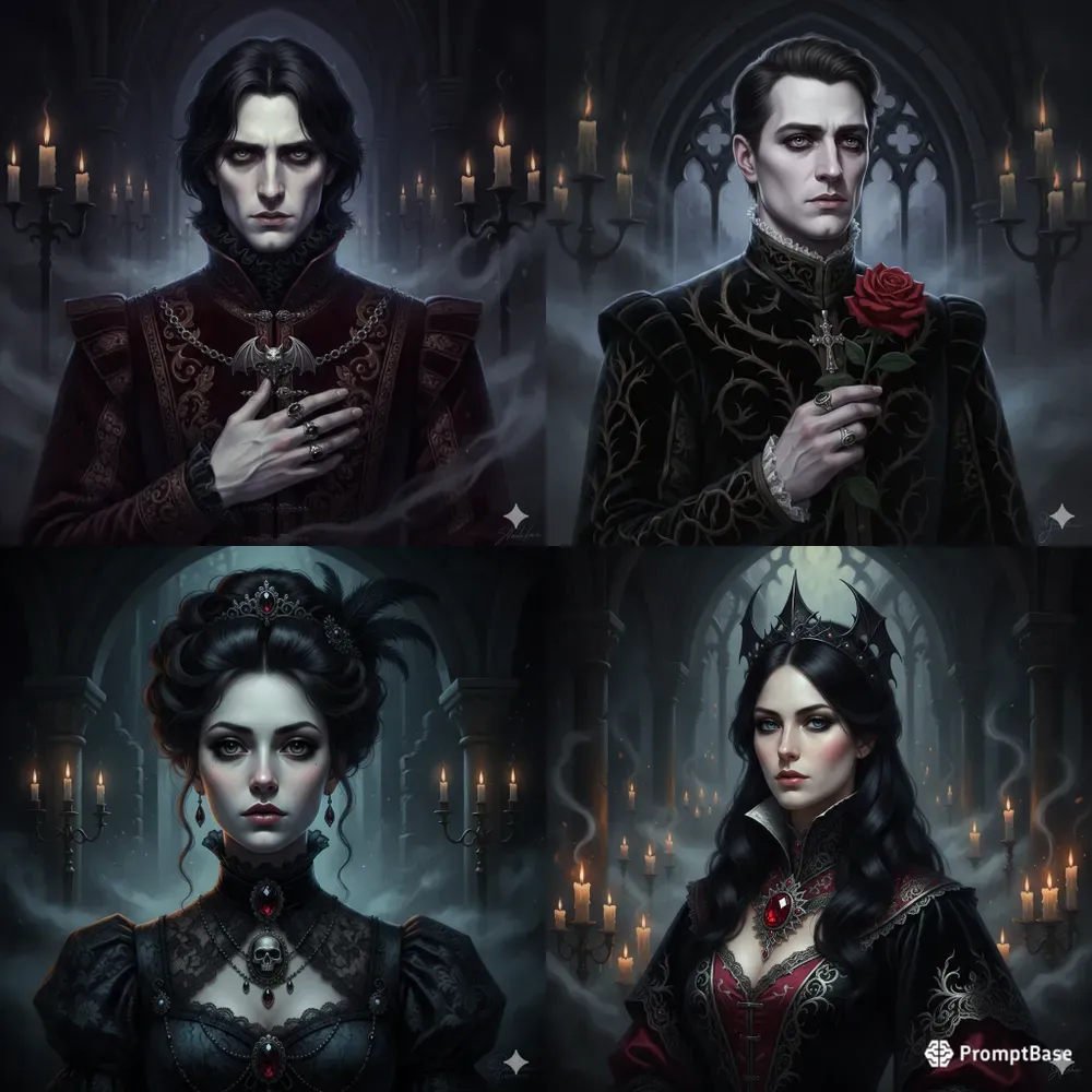 Gothic Portrait Art