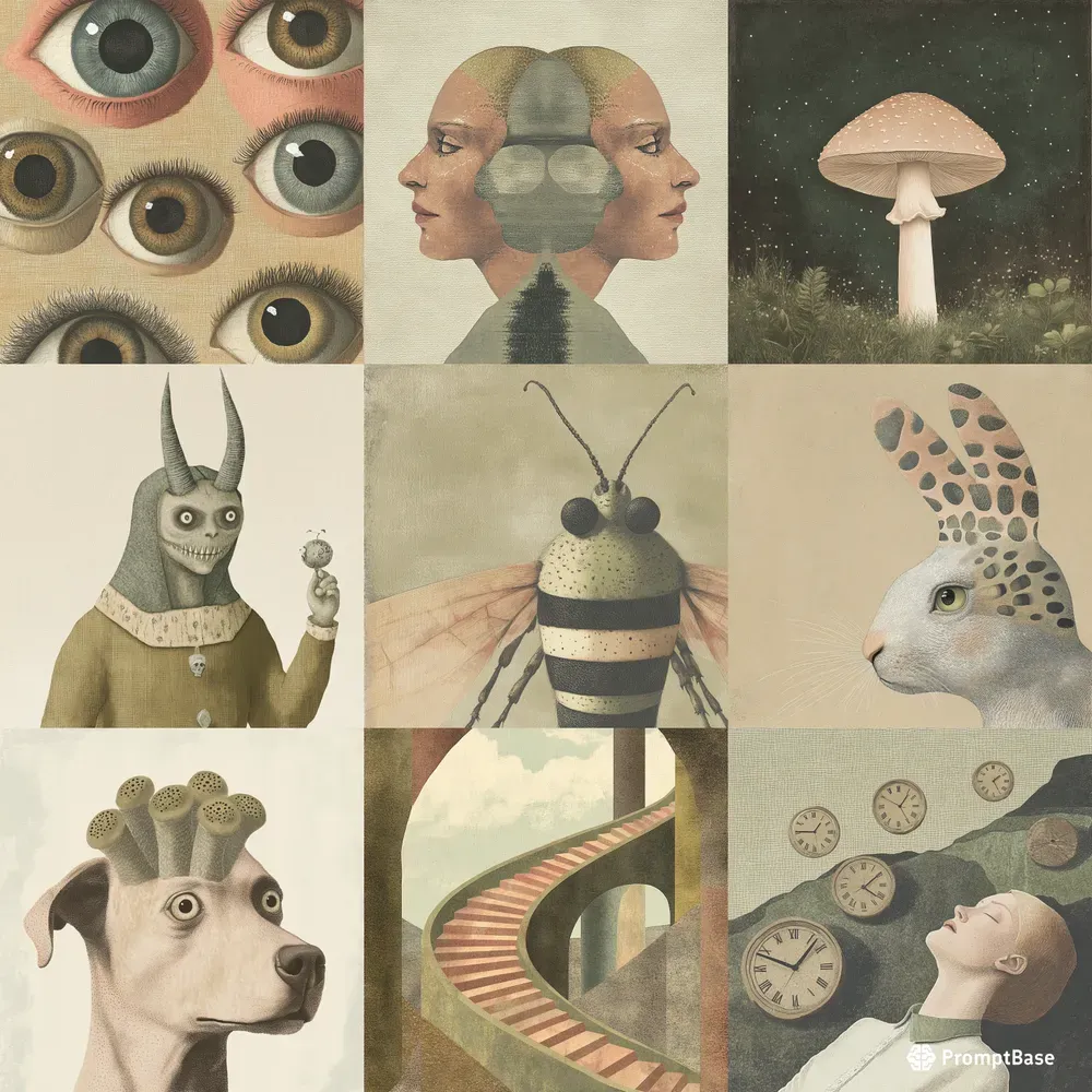 Dreamlike Surrealist Art