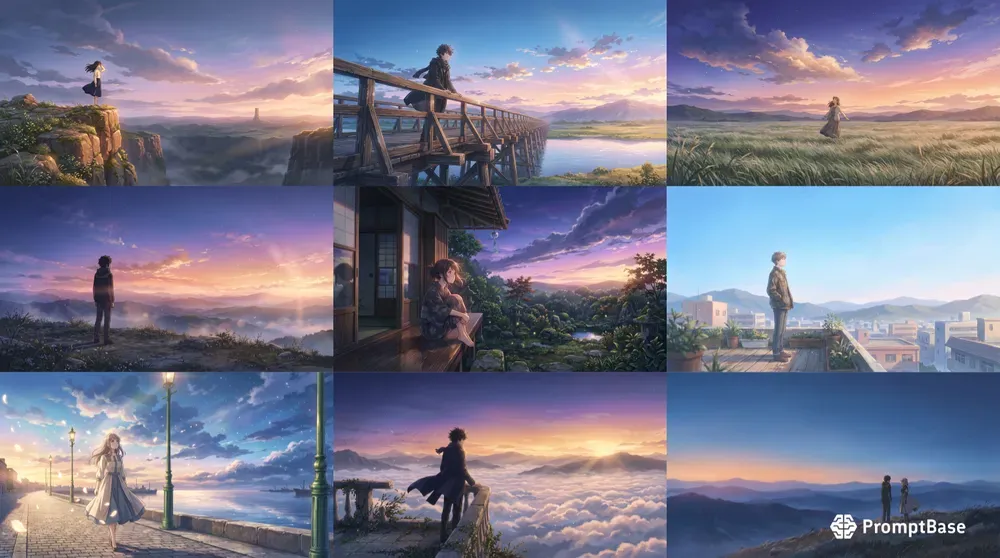 Twilight Anime Aesthetic Art