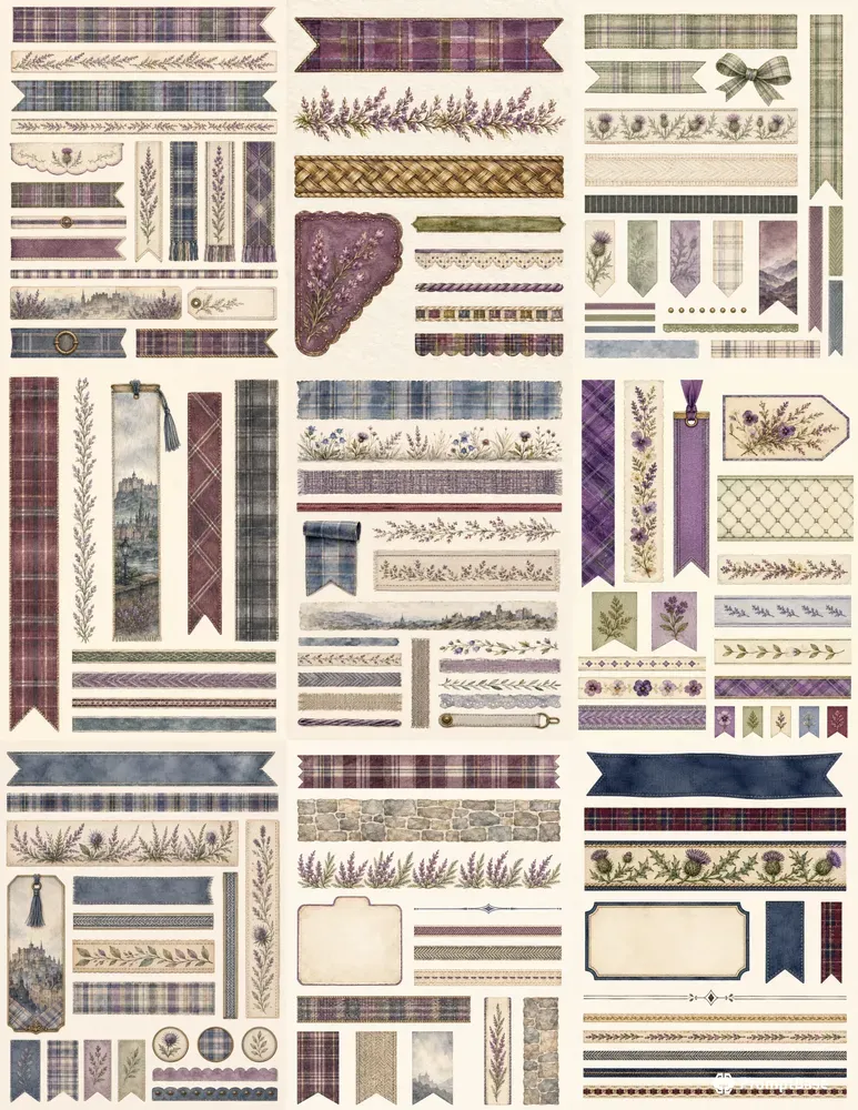 Edinburgh Tartan Trims