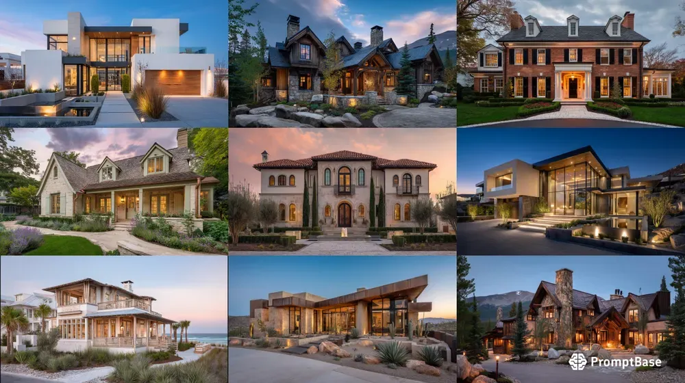 Photoreal Real Estate Twilight Exteriors