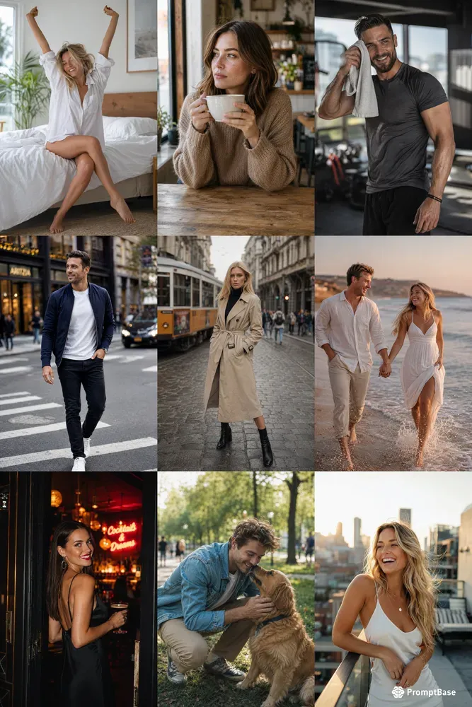 Cinematic Trendy Lifestyle Photography