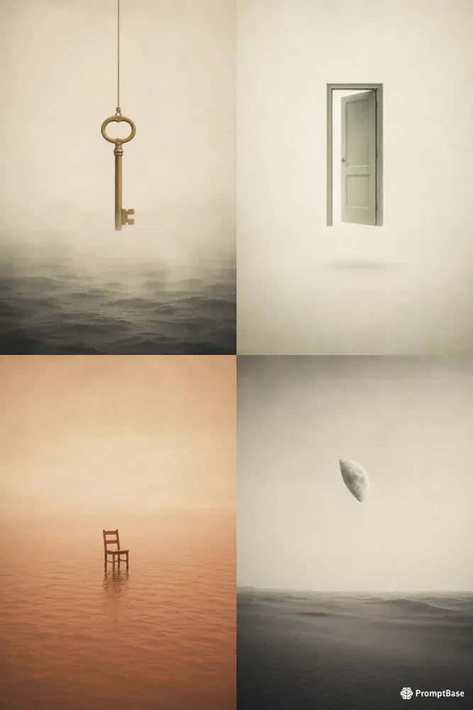 Minimal Surrealist Wall Art