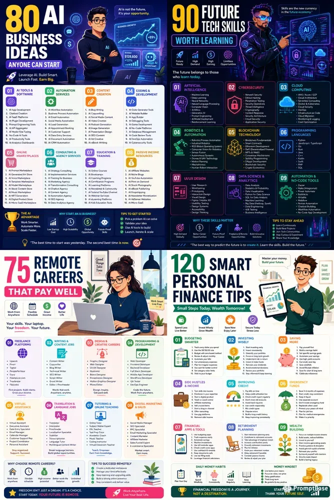 Ultimate Income Infographic Kits