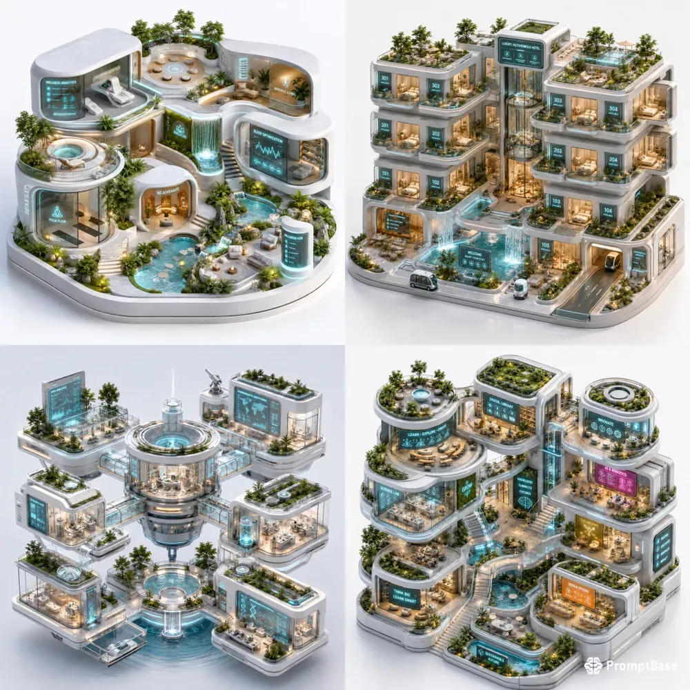 Futuristic Modular Tech Home Designs