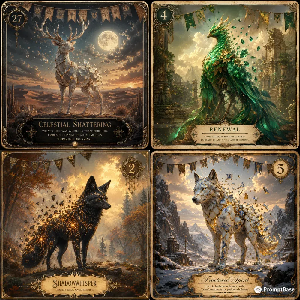 Mystic Oracle Beasts Collections