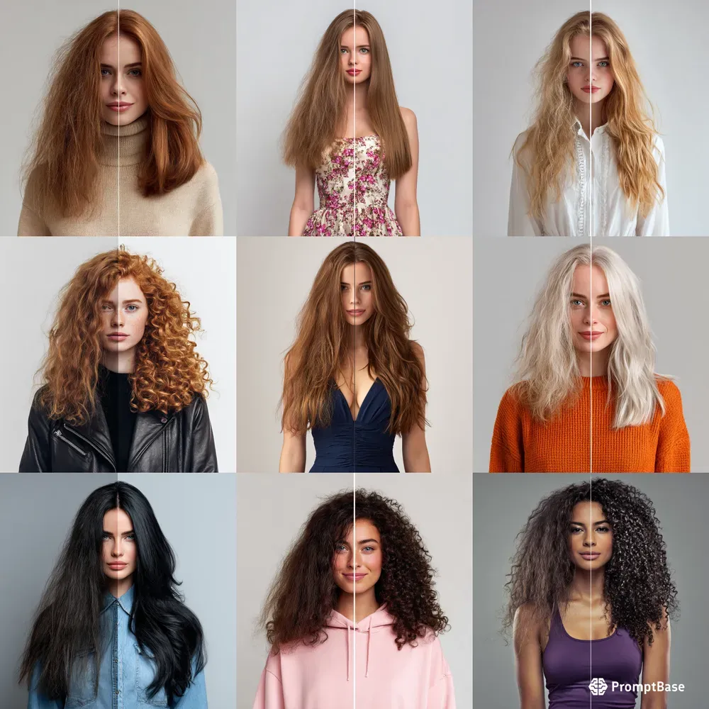 Before After Hair Transformation Photos