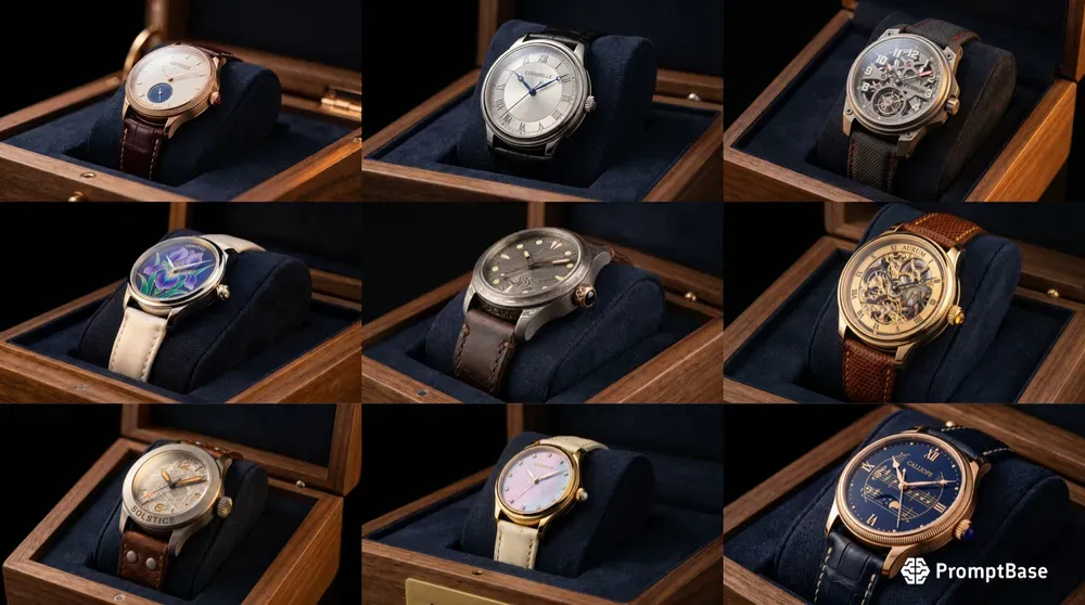Artisanal Mechanical Watch Mockups