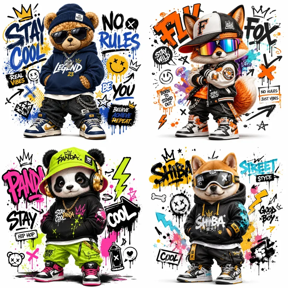 Urban Graffiti Plush Characters