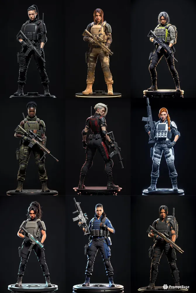 Elite Tactical Female Operators