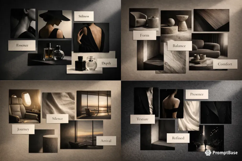 Luxury Brand Editorial Moodboards
